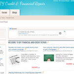 vBulletin 4.x CMS, forum, blog website design for credit repair.