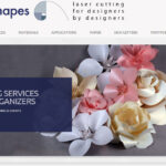 WordPress Website Design for Laser Cutting Shapes