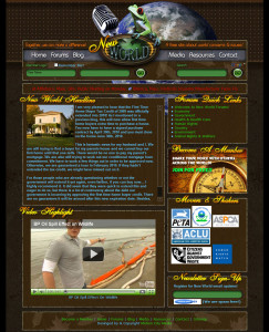 Custom WordPress vBulletin website design.