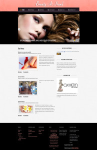 Beauty At Hand WordPress Website