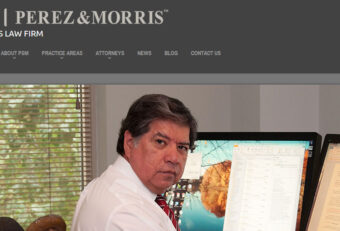 WordPress website design for Columbus Law Firm.