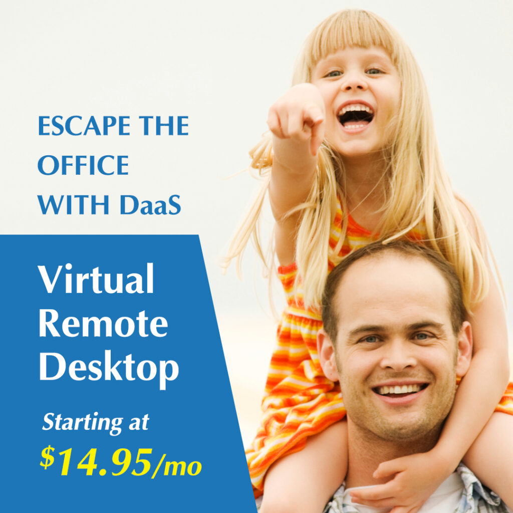 Infosaic DaaS Remote Desktop Facebook Advertisement