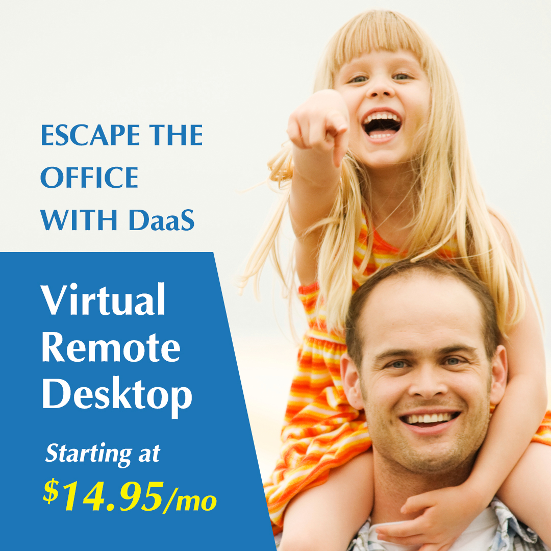 Infosaic DaaS Remote Desktop Facebook Advertisement