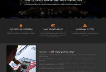 Website Design for AviatorSOS of Ohio